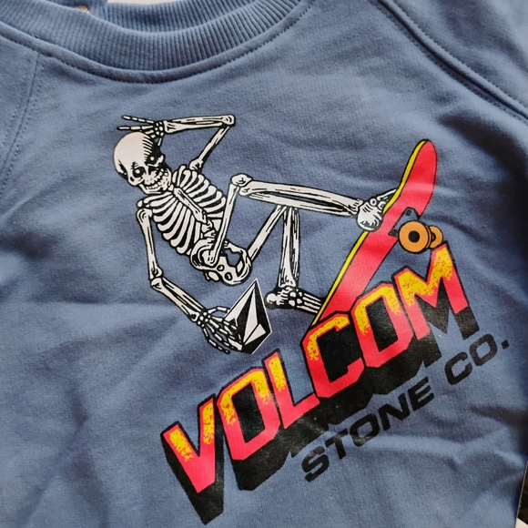 VOLCOM Baby NEW French Terry Sweatshirt & Sweatpants - Picture 3 of 13
